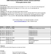VJBO Anmeldung Proben Winter 2022