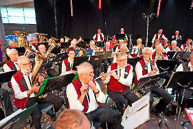 Seniorenblasorchester beim Wertungsspiel in der Arena Geisingen 2023_22
