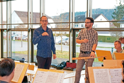 Bilder Dirigenten Workshop Mario Bürki